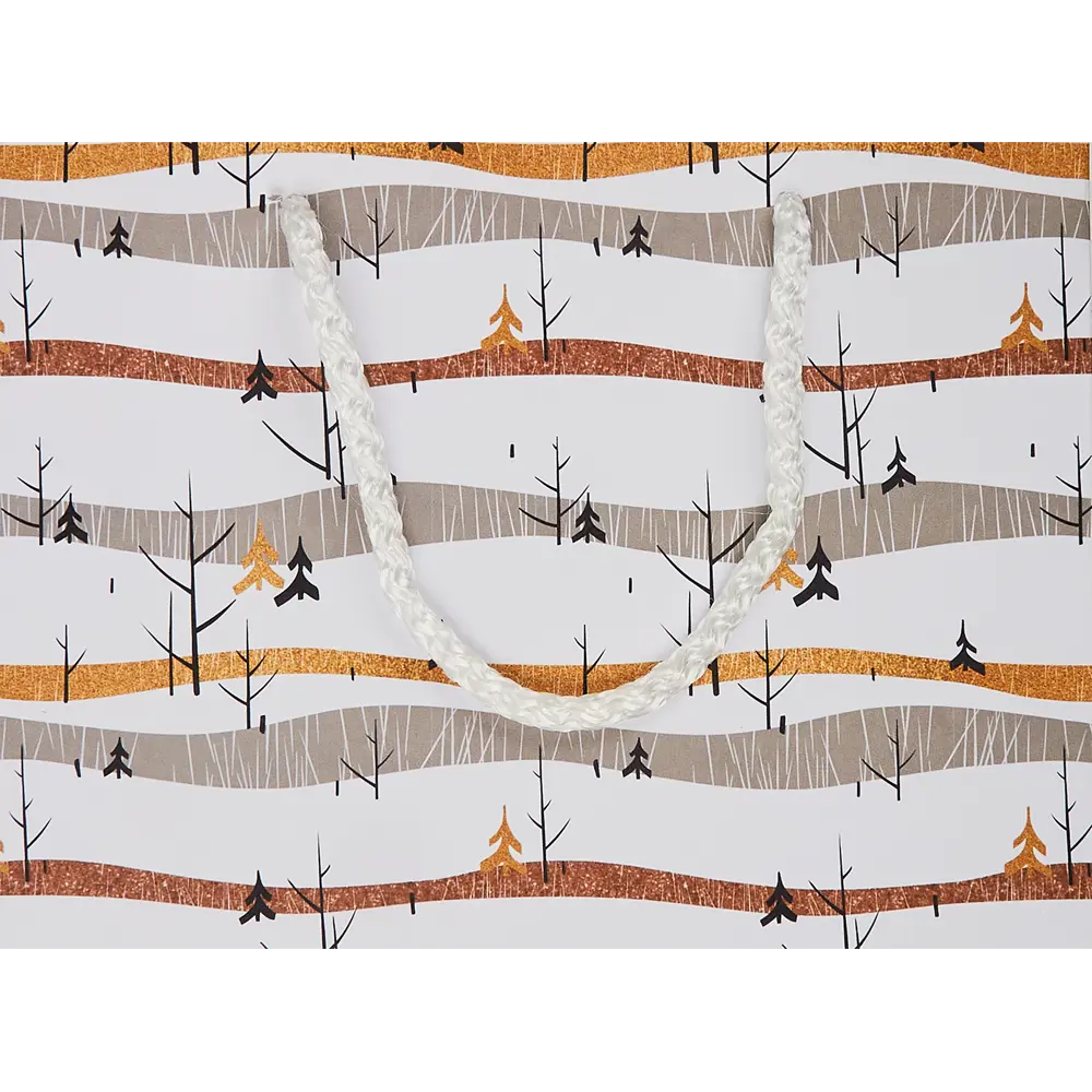 Пакет подарочный «Зимний лес» 20х15 см Симфония STLM-2159081 - Вид №1