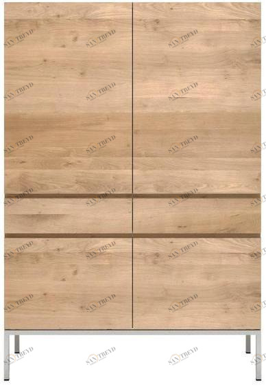 Ethnicraft Комод с дверцами и ящиками из массива дуба Oak ligna 50954