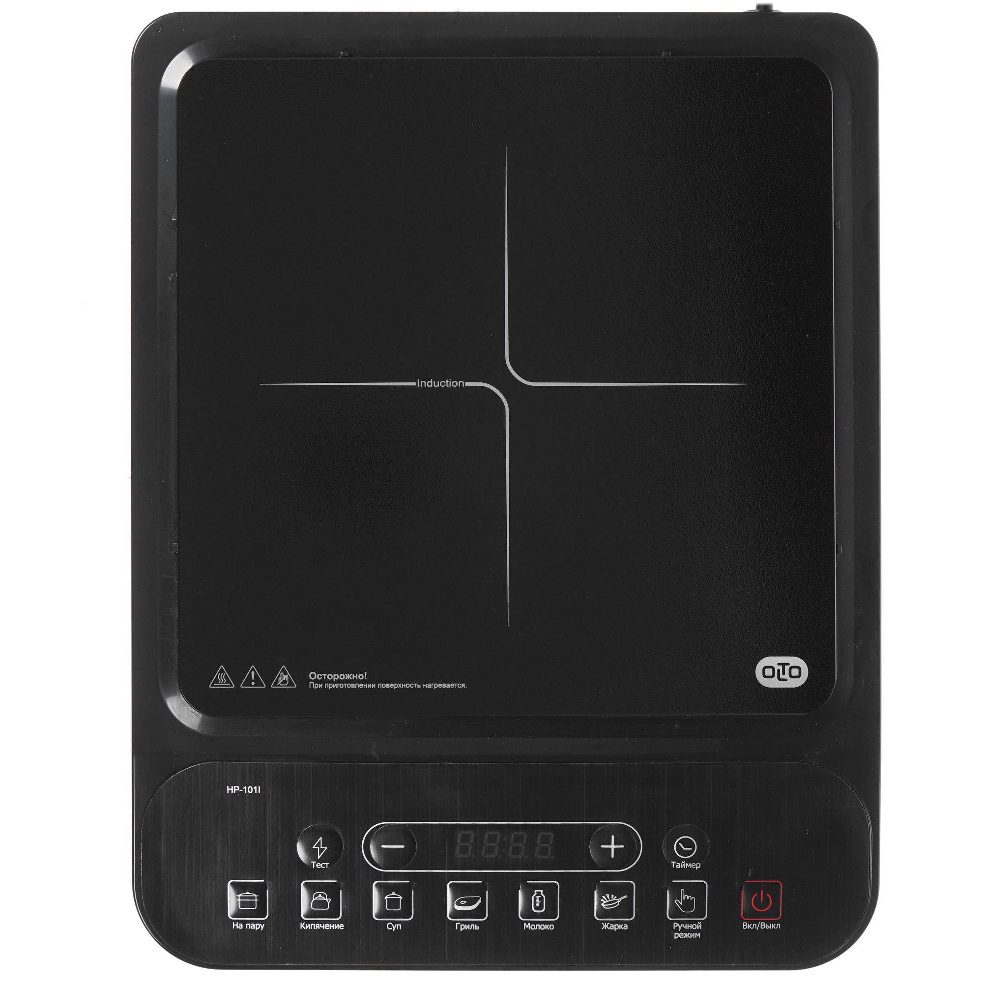 8166319 Плита компактная электрическая Olto HP-101I черный STDN-0136700