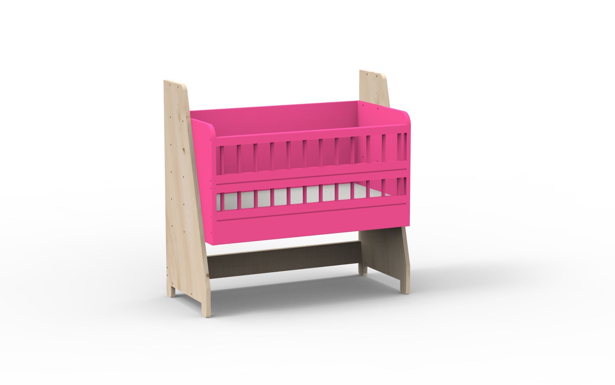 Лакированная деревянная кровать для сна Mathy by Bols ASYMETRY ARCH-00052185 - Вид №51