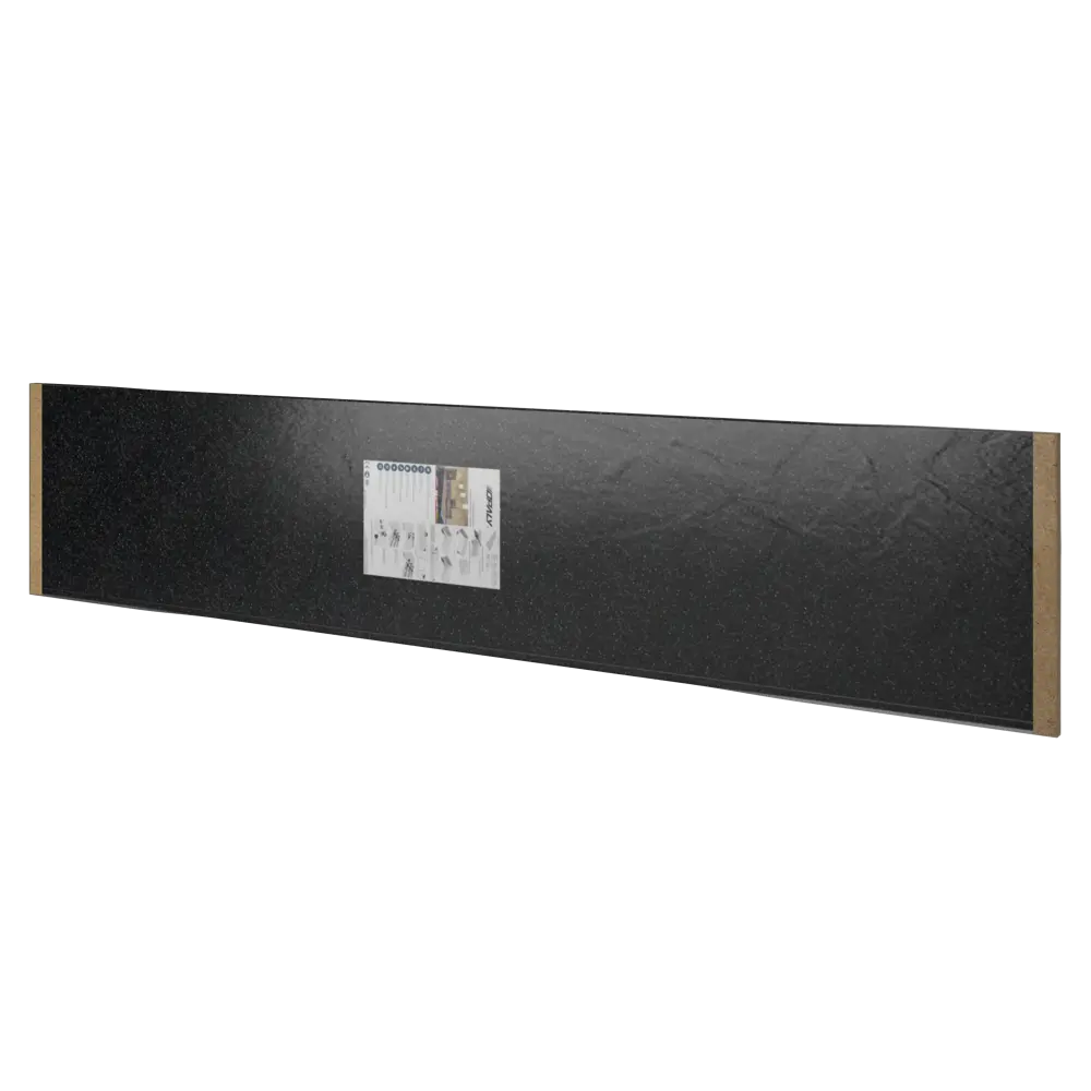 Столешница Найт 300x60x2 см искусственный камень цвет чёрный 83729621 STLM-2043143 Santreyd - Вид №8