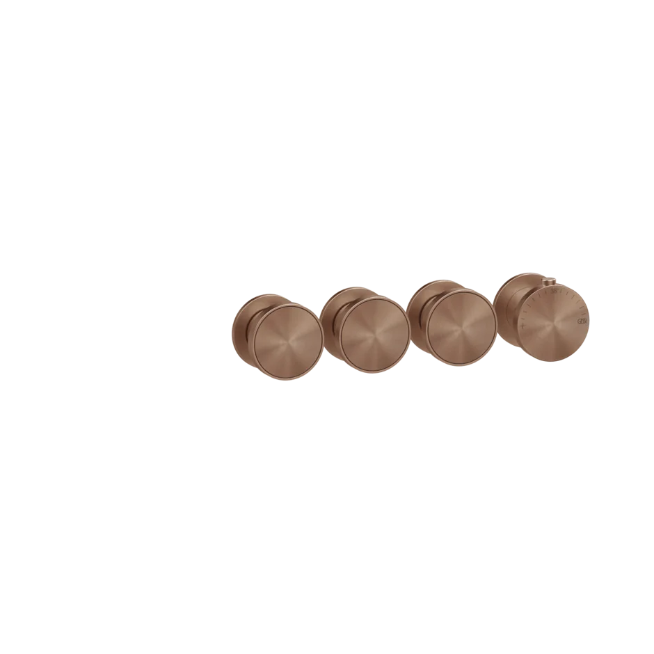 Смеситель для душа 66336 708 Gessi Origini МЕДНЫЙ МАТОВЫЙ PVD 66336708