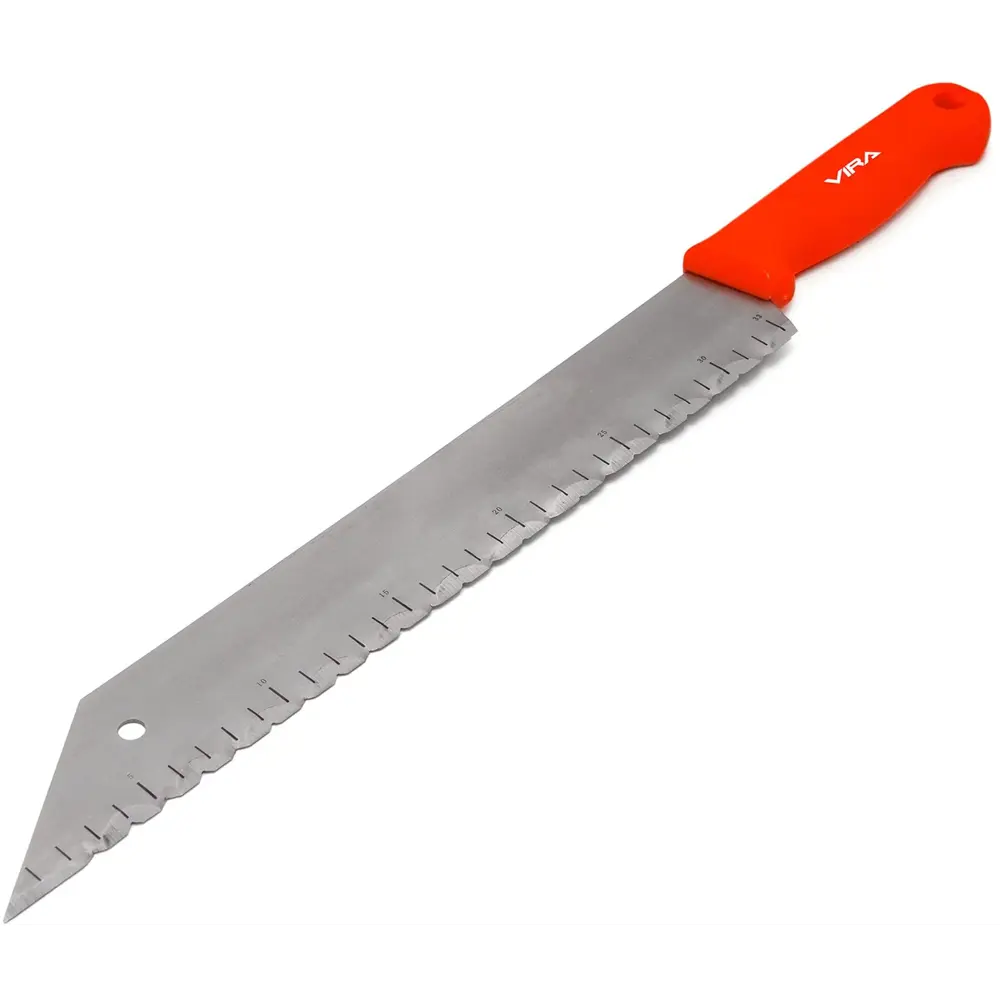 Нож VIRA для теплоизоляции с эргономичной рукояткой 335 мм 85239486 STLM-0060350