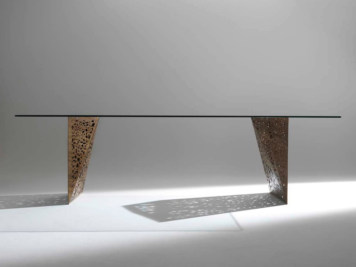 Прямоугольный стол Casamania & Horm Riddled ARCH-00047790