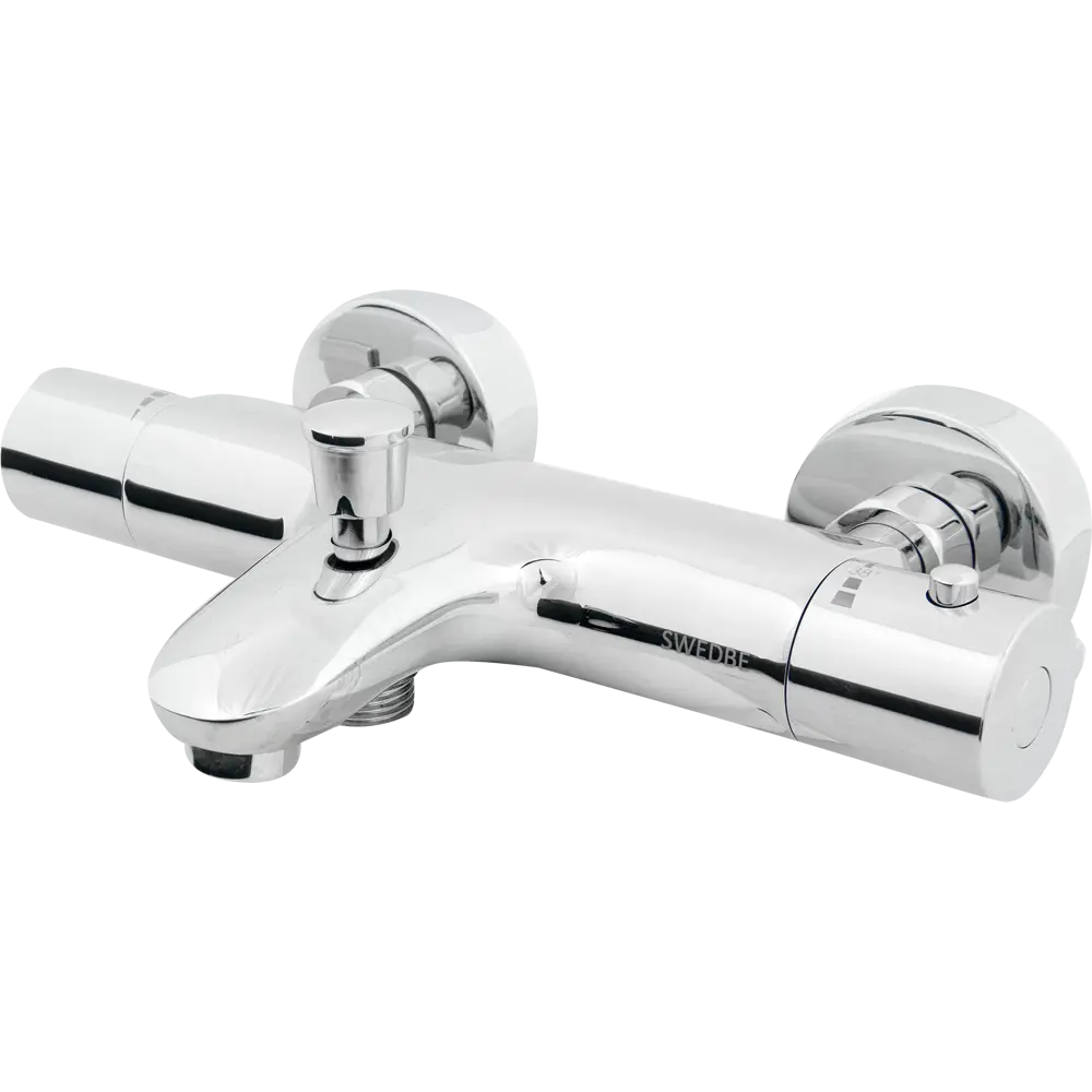 Смеситель для ванны Swedbe Titan термостат двухвентильный цвет хром STLM-2154832