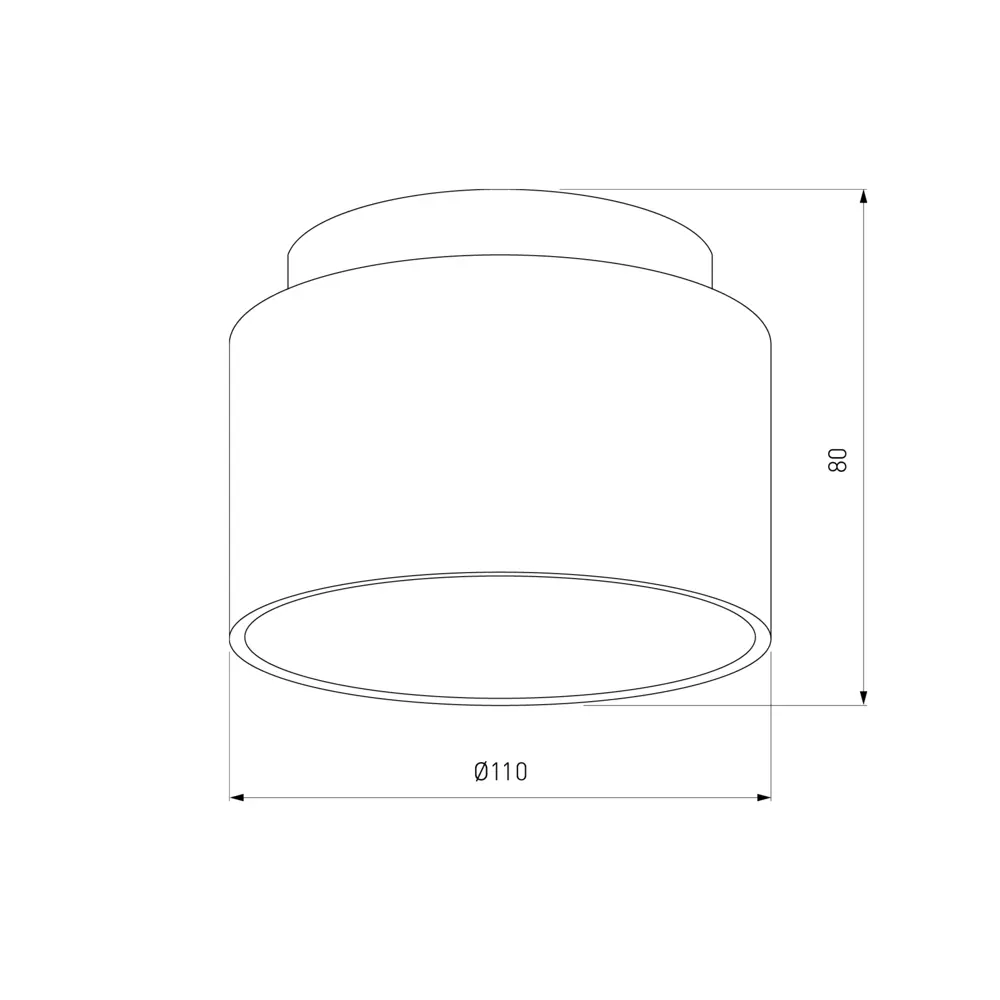Светильник точечный накладной Elektrostandard 1069 GX53, 2 м², цвет чёрный 85095161 STLM-2046730  - Вид №6