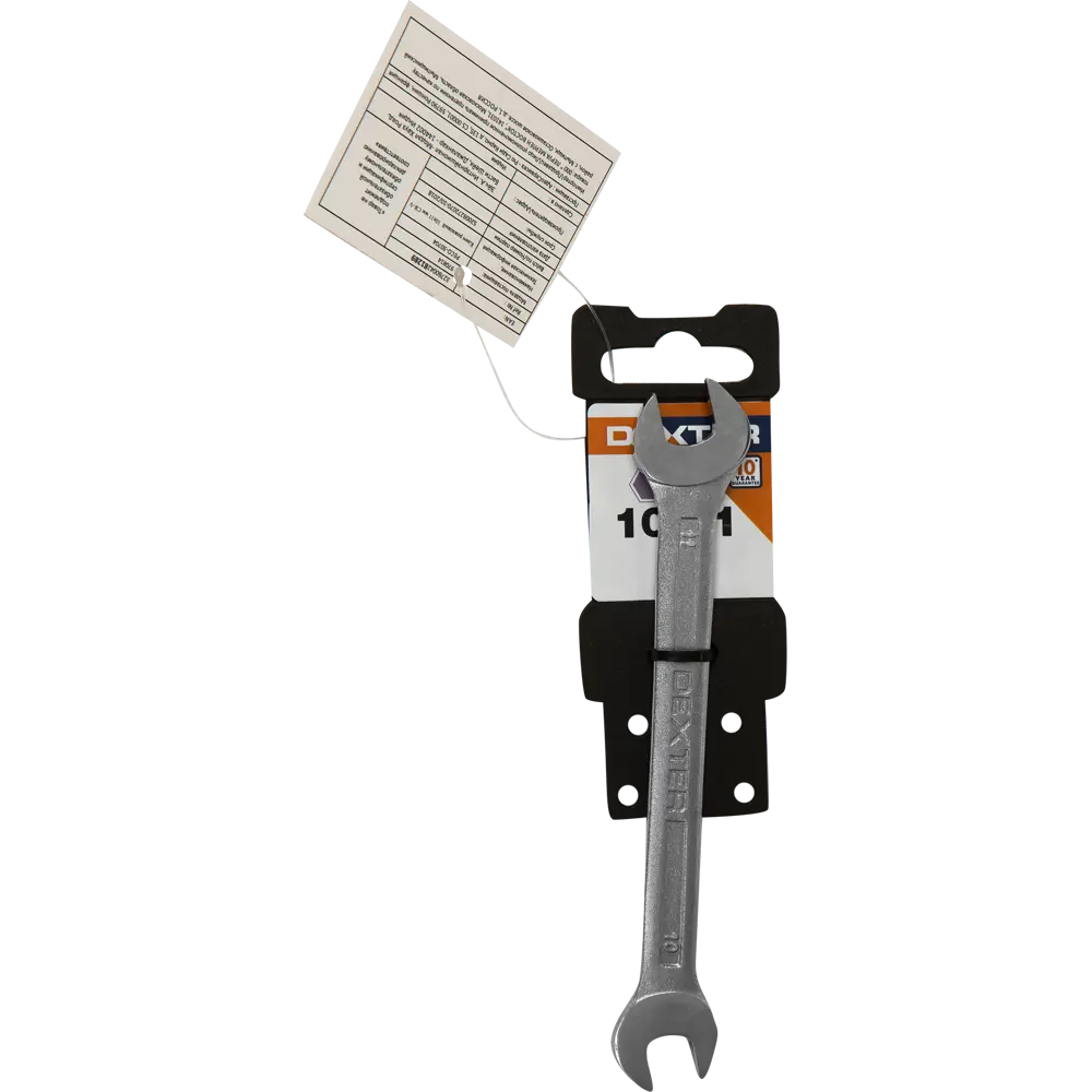 Ключ рожковый Dexter 10x11 мм CR-V STLM-2066746 - Вид №3