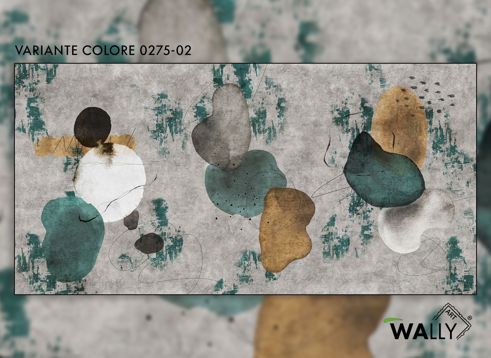 Моющиеся нетканые обои WALLYART Lacollection ARCH-00037600 - Вид №2