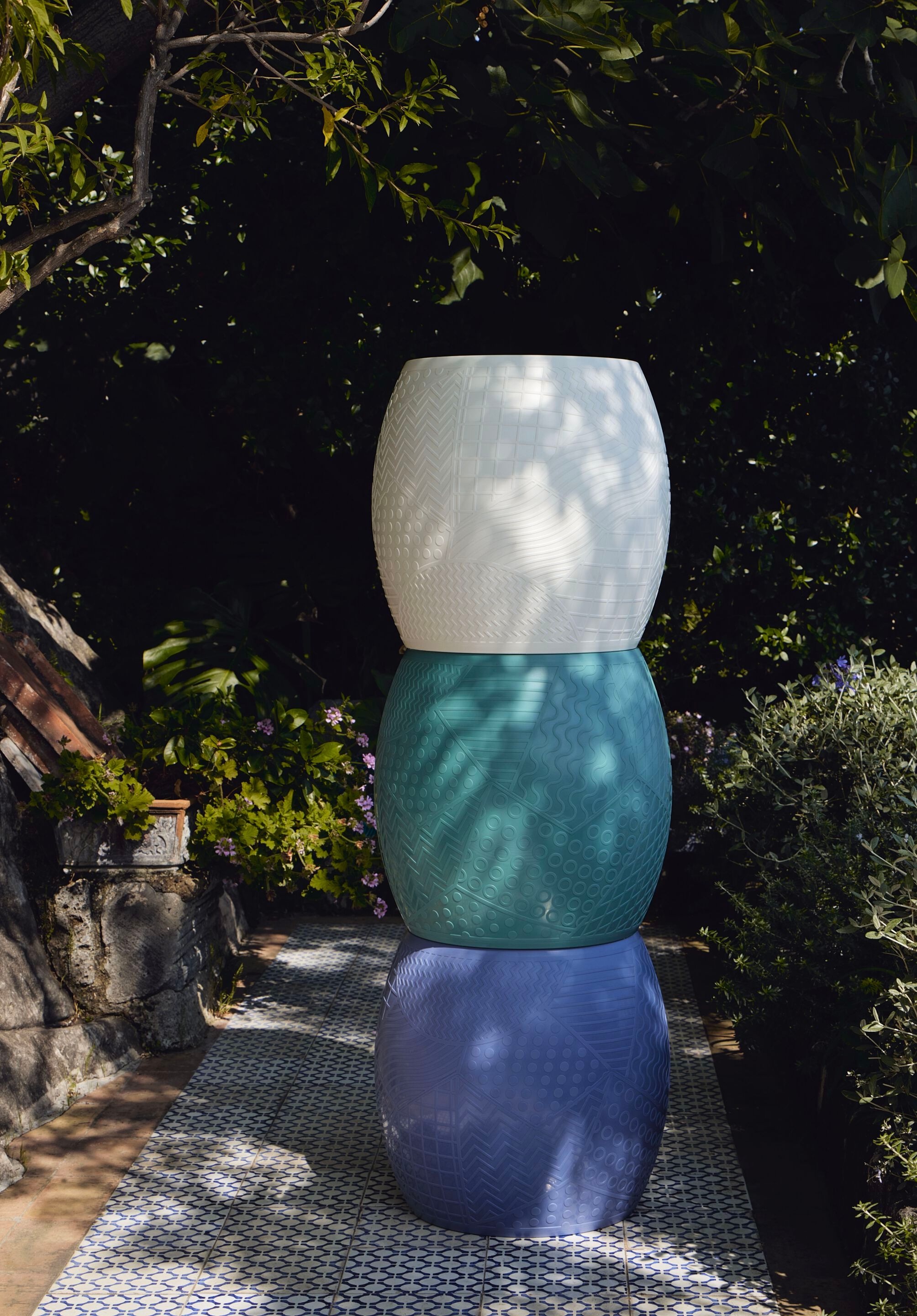 Стул / журнальный столик из инженерного пластика Kartell ROY ARCH-00111650 - Вид №11