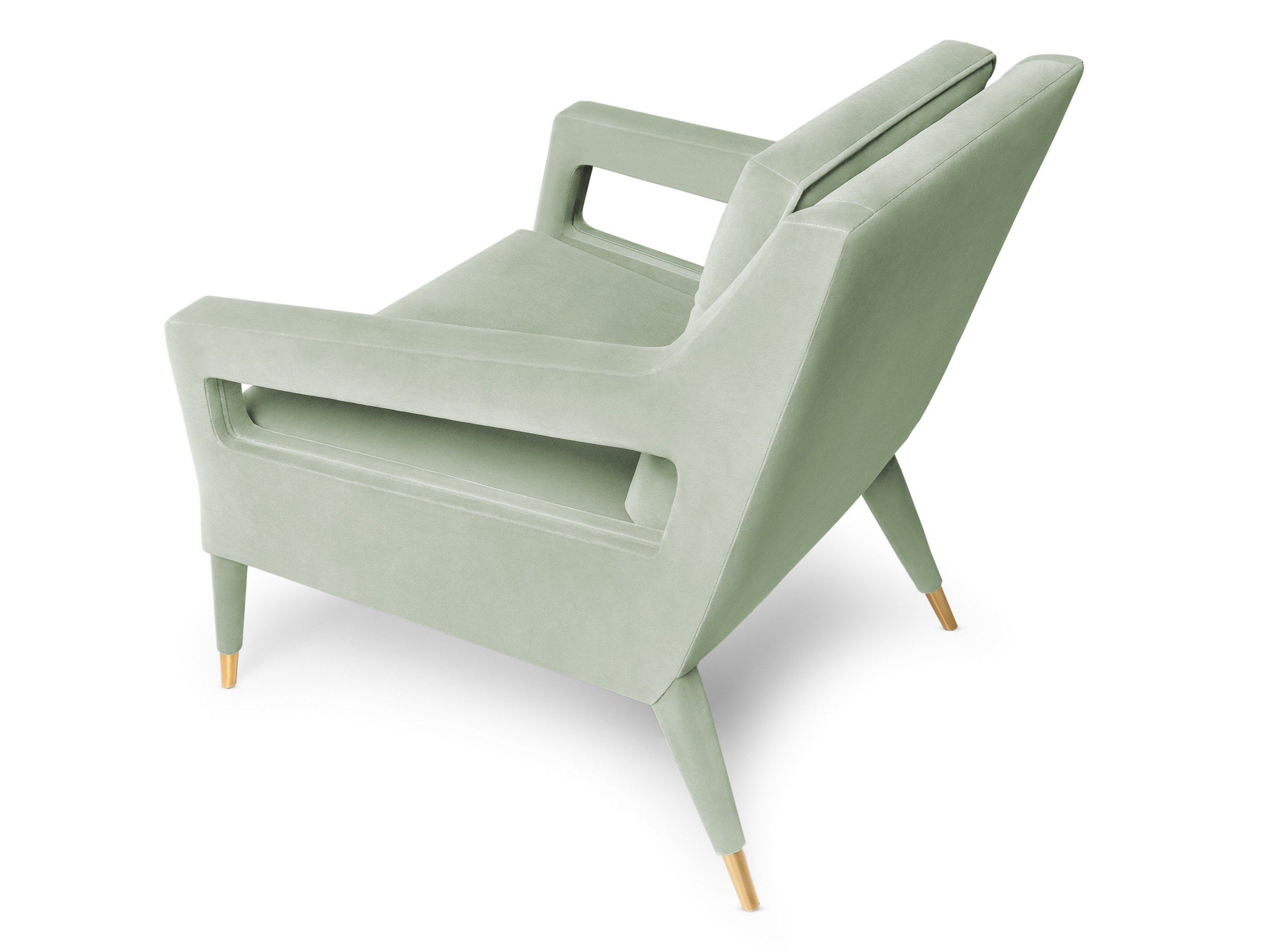 Бархатное кресло с подлокотниками Munna ARCH-00068873 - Вид №19