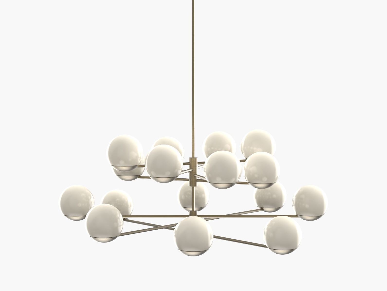 Светодиодный потолочный светильник ручной работы Cameron Design House Мяч и обруч ARCH-00039521 - Вид №6