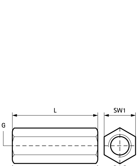 6457930 BIS Соединительные муфты нерж. создание резьбового соединения walraven  - Вид №1