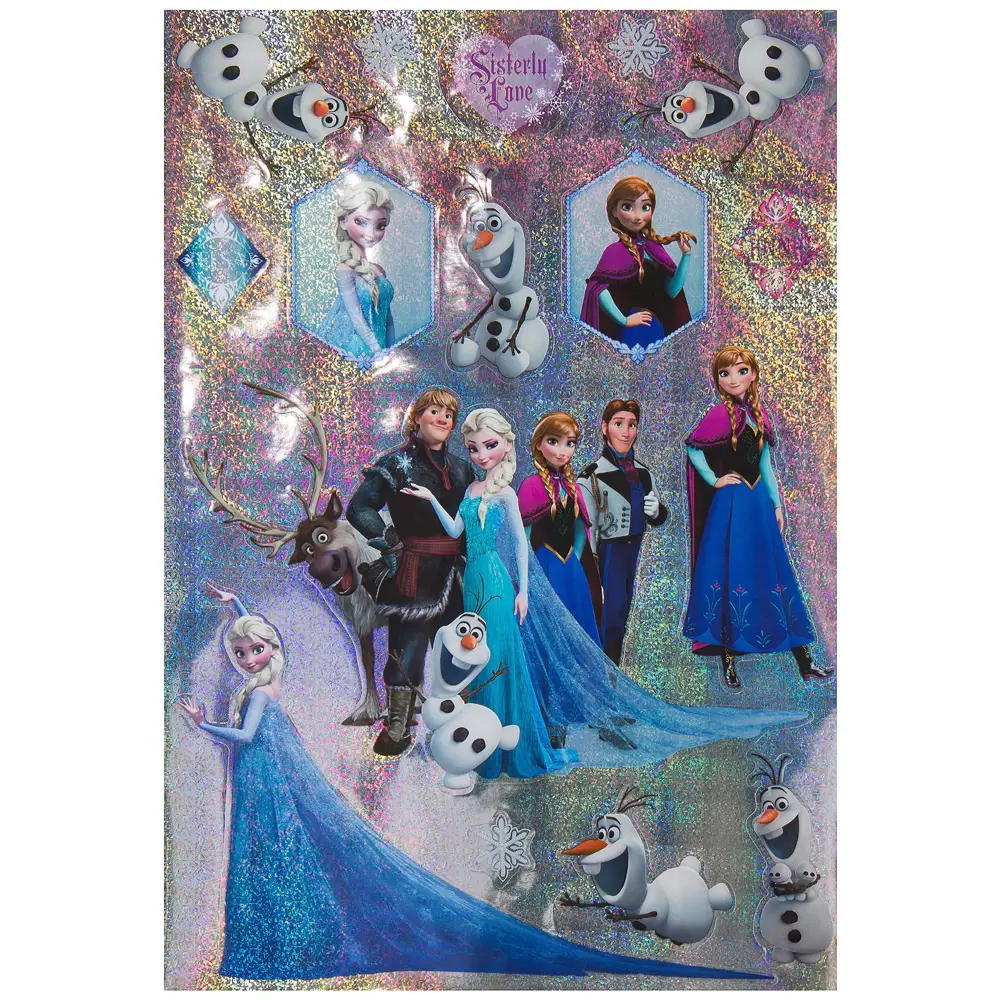 Наклейка «Холодное сердце: дружная компания» Декоретто Santreyd STLM-2184835