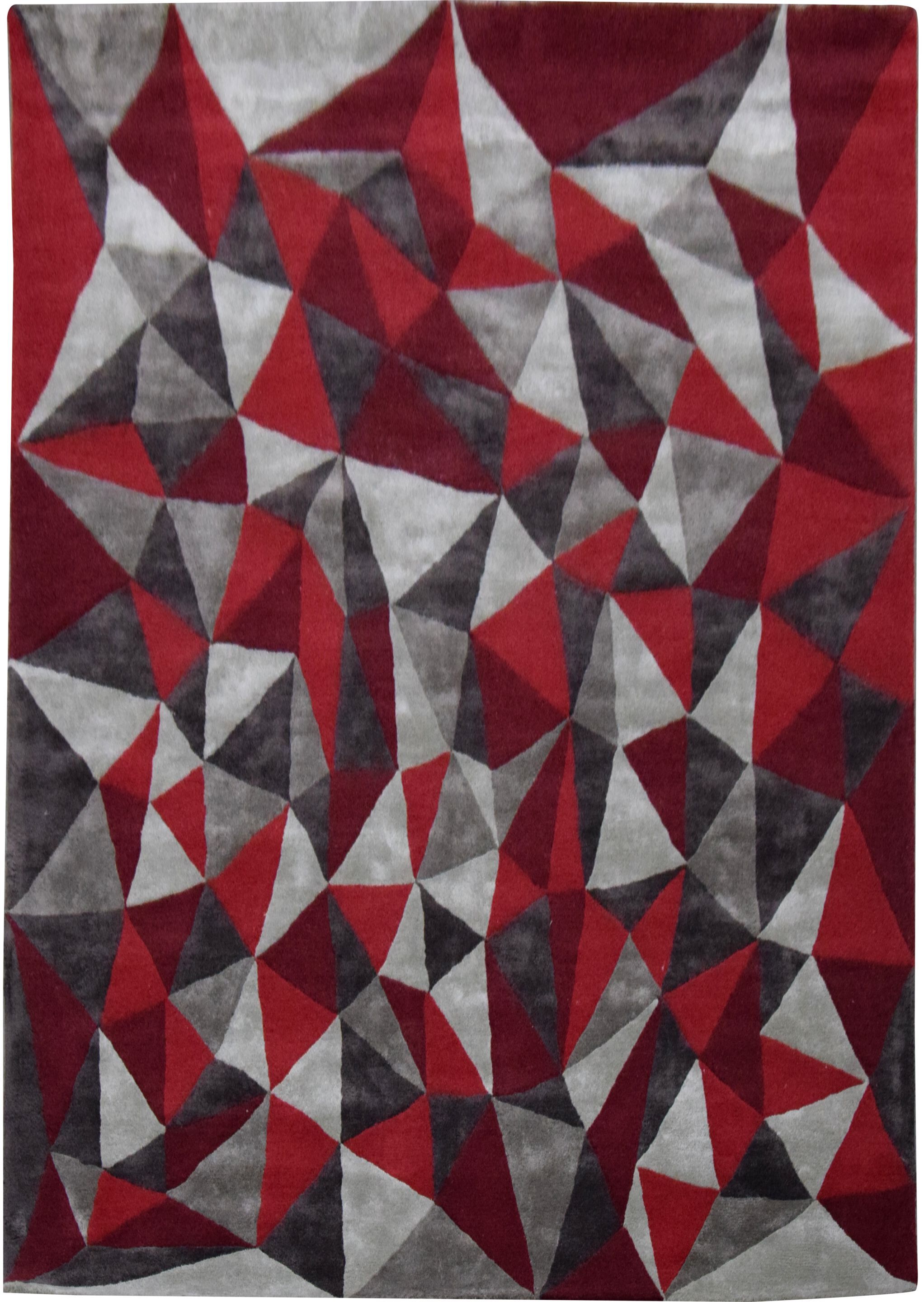 Прямоугольный ковер с длинным ворсом с геометрическим рисунком Ademi Exclusive ARCH-00136698 - Вид №1