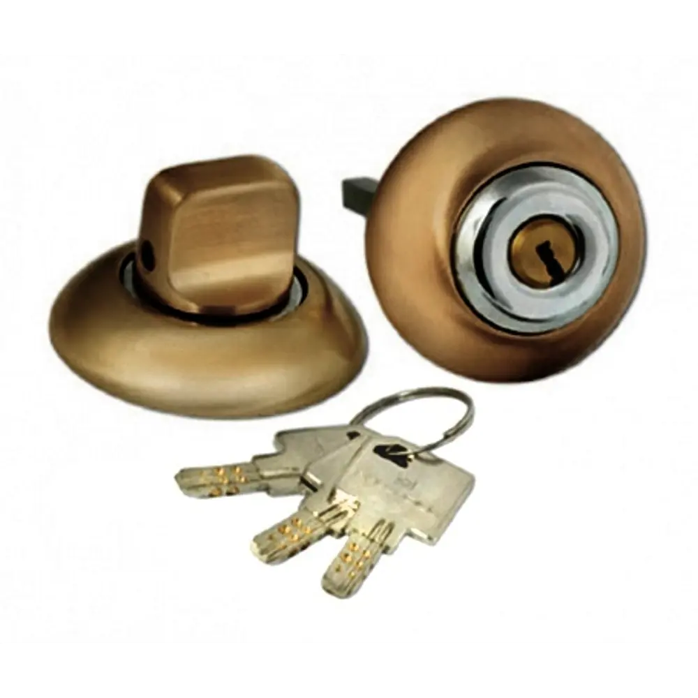 Фиксатор-ключ Palladium 10x40 мм цвет античная бронза STLM-2197857