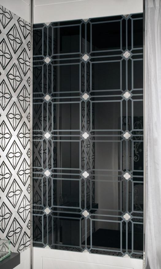 SICIS Nobilis Feather Black ДЕКОРАТИВНЫЙ VETRITE sun-id-1991093 - Вид №1