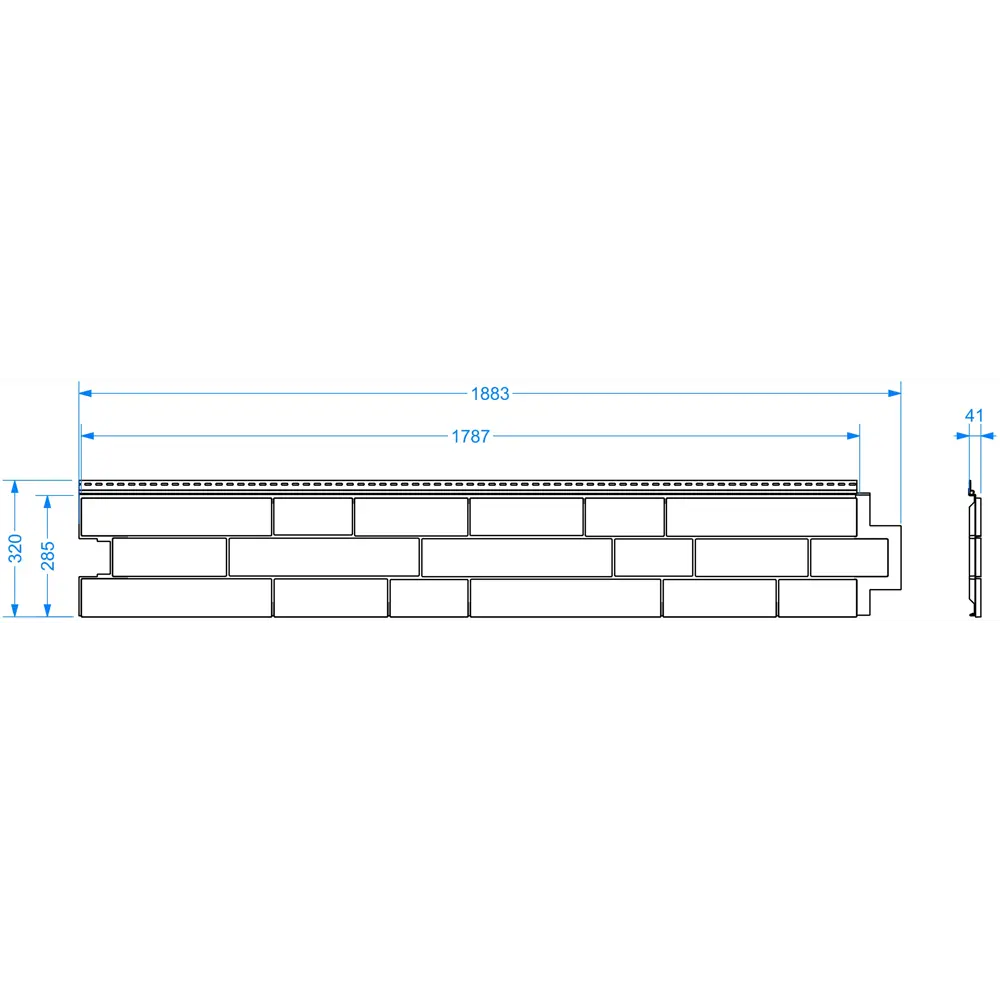85346251 Сайдинг виниловый Döcke Rocky Сланец 1.8 м Кешью 0.51 м² STLM-0062054 - Вид №3