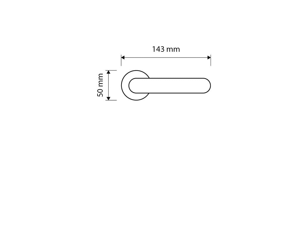 Классическая латунная ручка с насадкой LINEA CALI' ARCH-00095098 - Вид №2