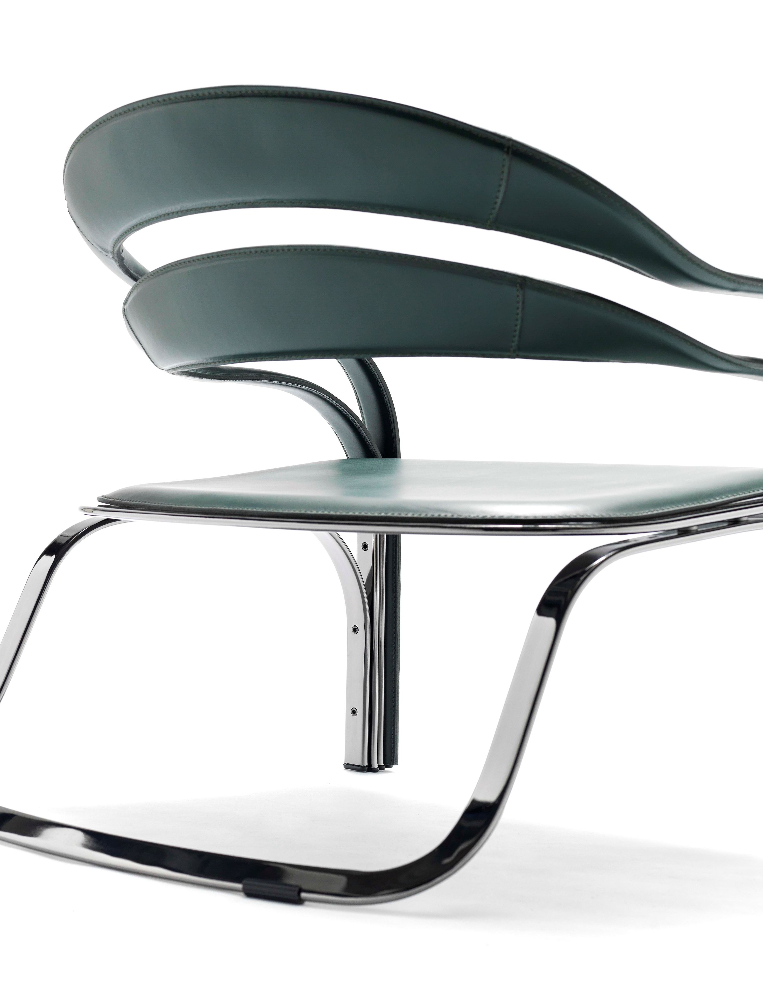 Кожаное кресло с подлокотниками Fasem Fettuccini ARCH-00139312 - Вид №9