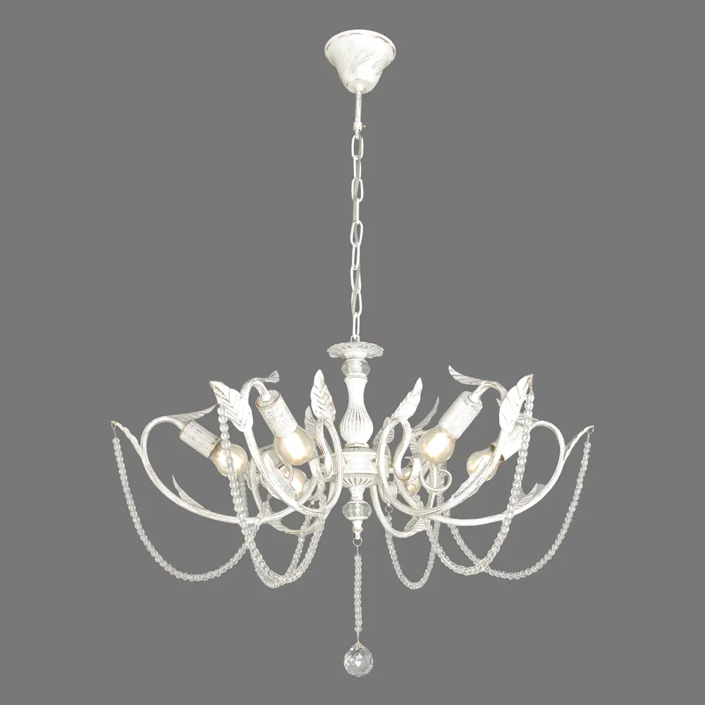 Люстра подвесная Brook 659/6S, 6 ламп, 18 м², цвет белый Escada STLM-2043531 - Вид №2