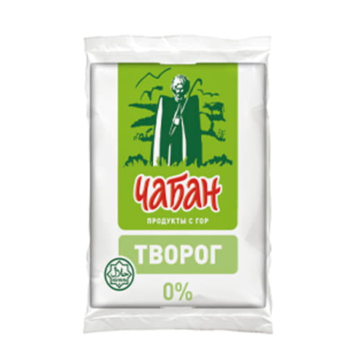 Творог 0% Чабан 180 г БЗМЖ Santreyd 20742