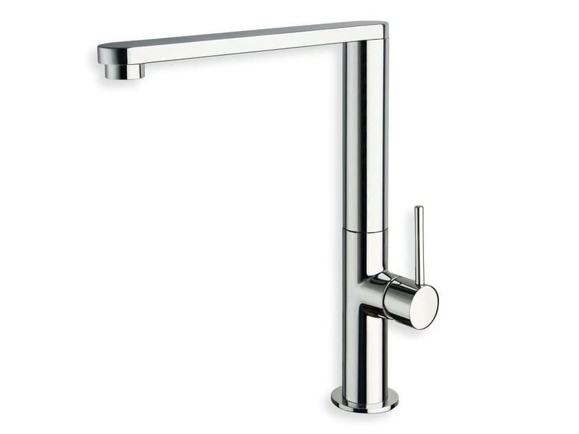 Однорычажный смеситель для кухни с поворотным изливом CRISTINA Rubinetterie кухня-современная коллекция ARCH-00096475
