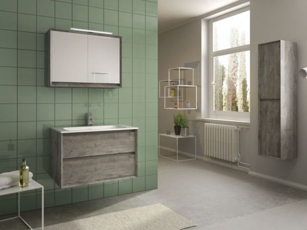 521002C/PINOJACKSON IBX TEBAS, тумба под раковину 100 см, 2 ящика наружных, пино джексон Santreyd 