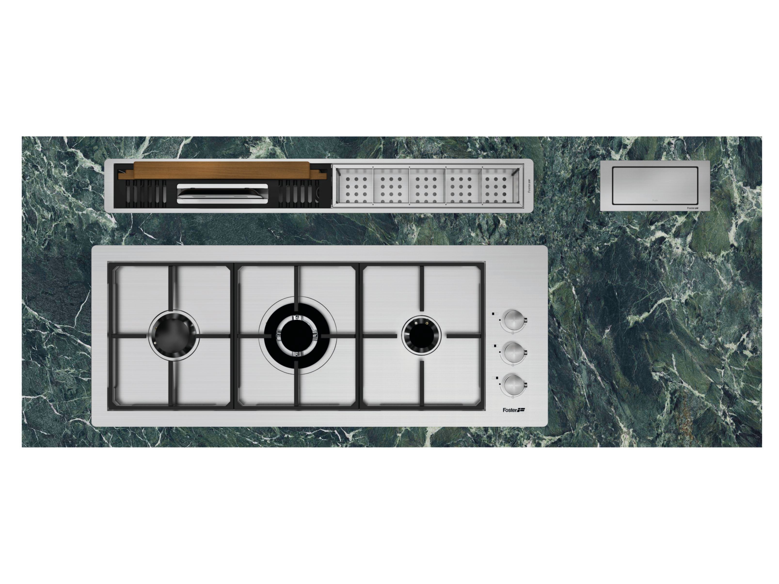 Канал для кухни из нержавеющей стали Foster 3025 801 ARCH-00067036 - Вид №1