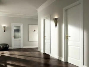 GAROFOLI Распашная лакированная дверь из массива дерева Neo-classico