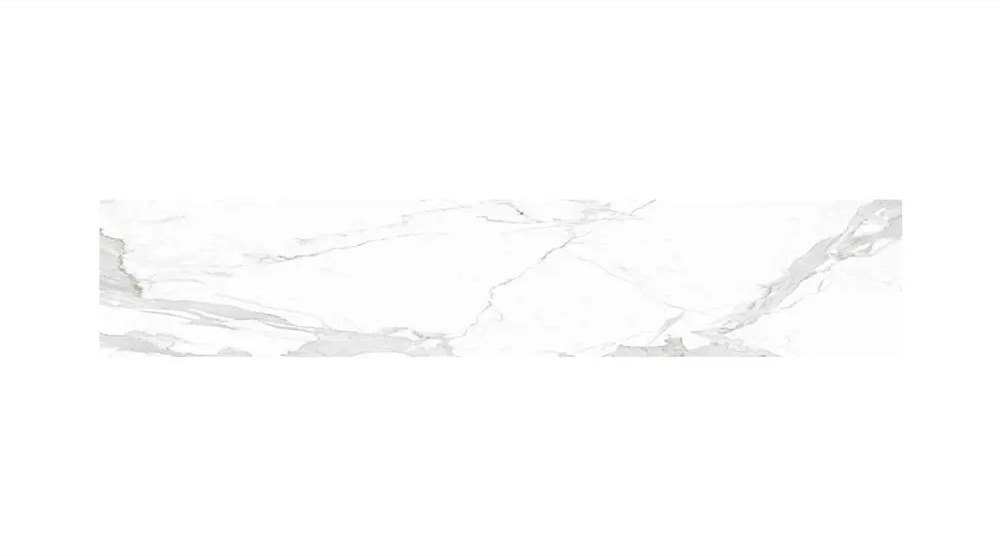 91097305 Стеновая панель Студия Фартуков Светлый мрамор 300x60x0.2 см поликарбонат цвет разноцветный STLM-0482832