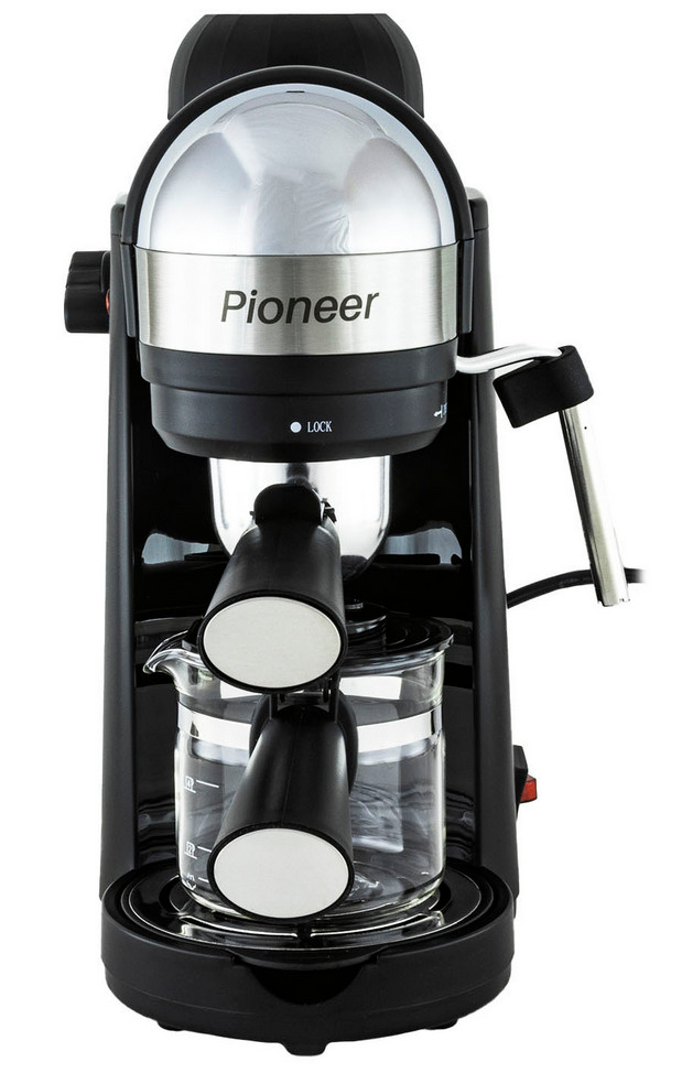 9052709 Кофеварка рожковая Pioneer CM106P черный STDN-0136096 - Вид №1