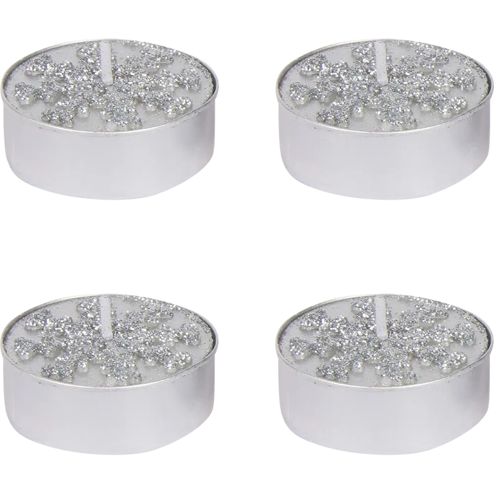 Набор свечей «Новогодние», 4.5 см, 4 шт Santreyd STLM-2023259 - Вид №2