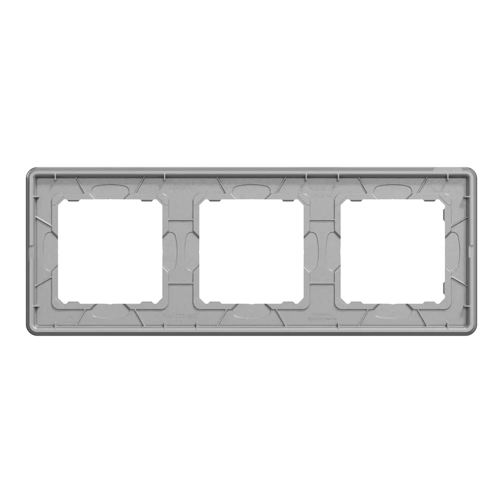 Рамка для розеток и выключателей Systeme Electric Sedna Design 3 поста, цвет чёрное стекло STLM-2159483 - Вид №2