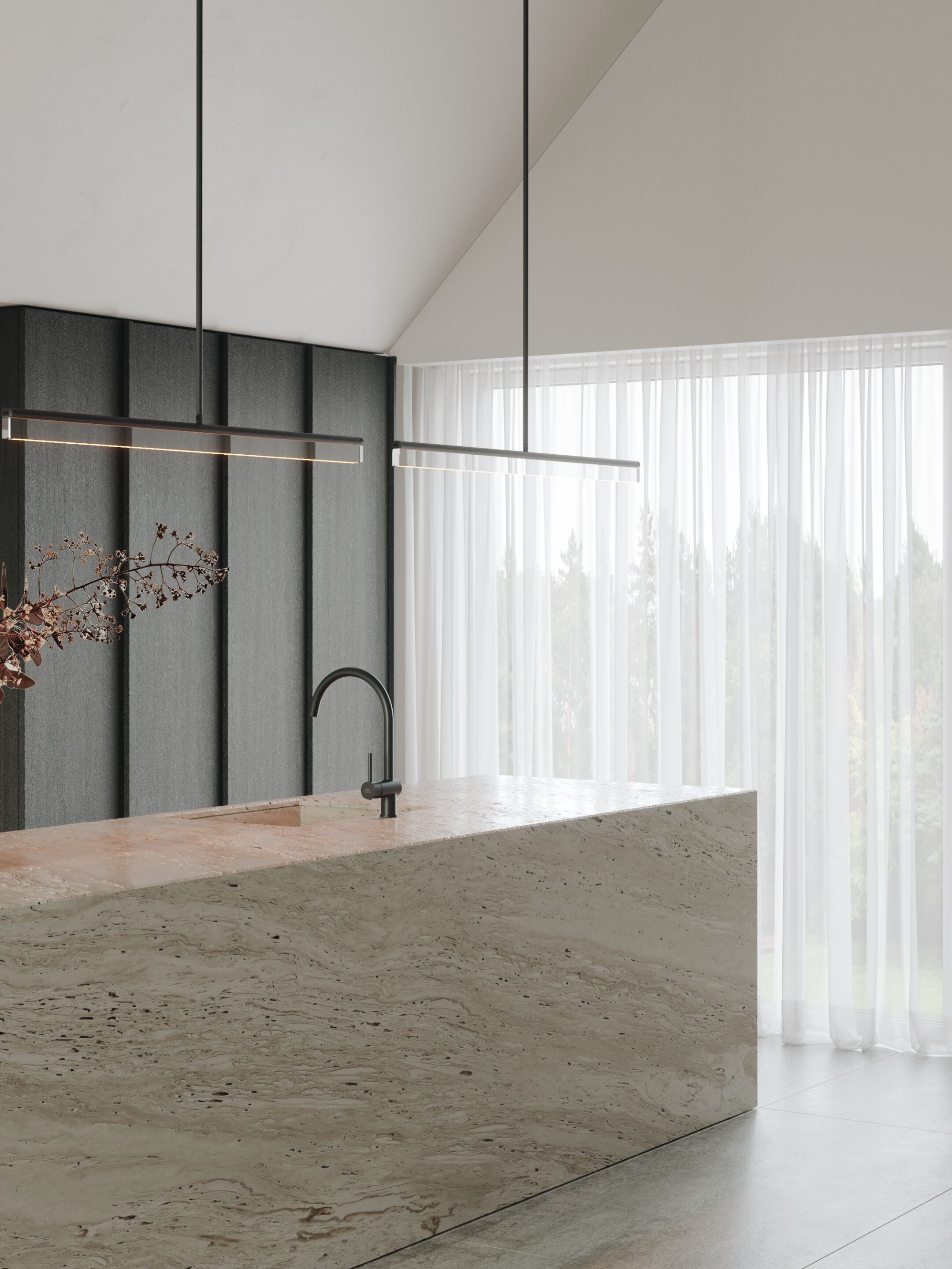 Регулируемый Кристалл светодиодный подвесной светильник Rakumba Napier ARCH-00069556 - Вид №5