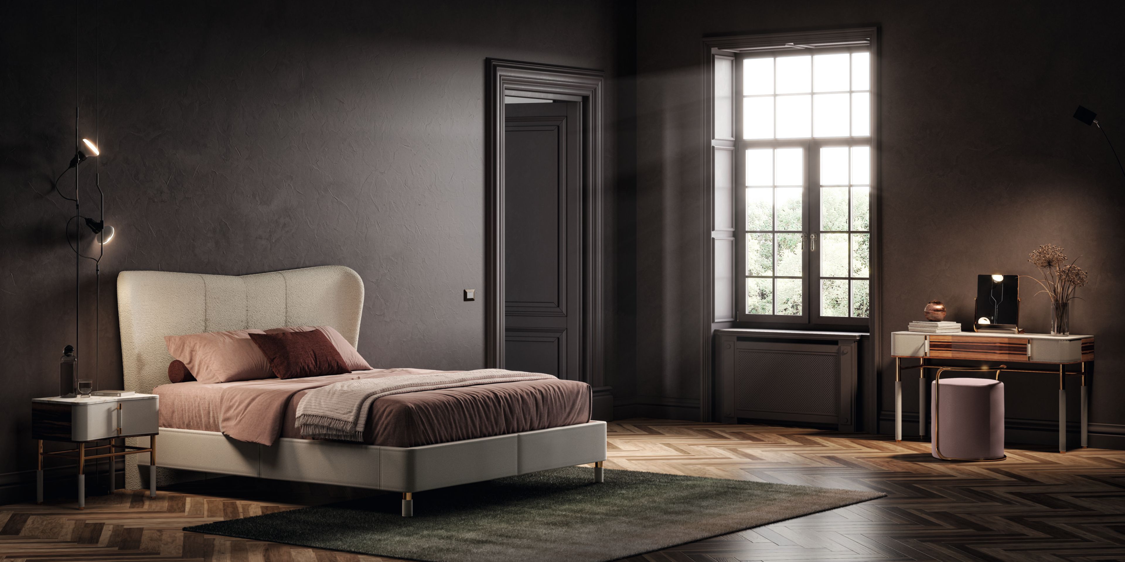 Кожаная тумбочка Former In Italia KIKKO ARCH-00069046 - Вид №2