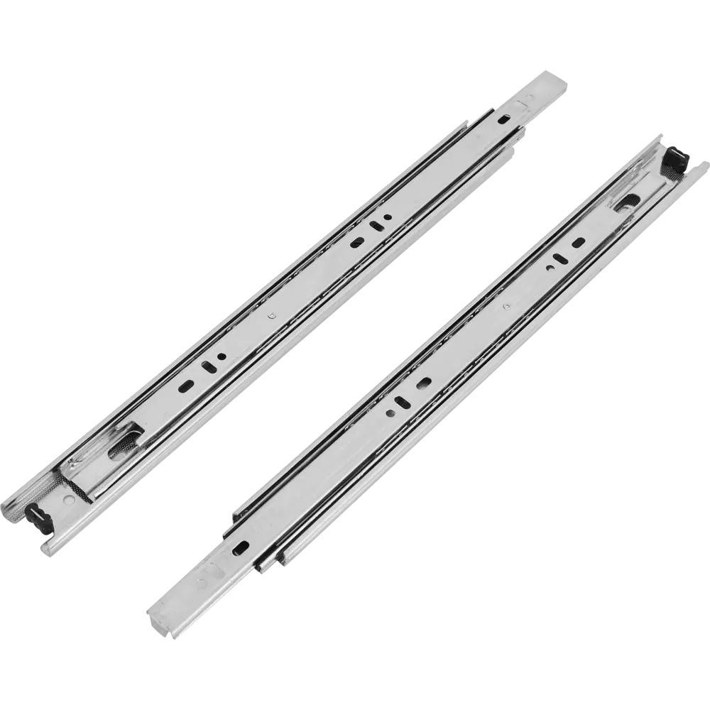 Комплект шариковых направляющих полного выдвижения EDS Chrome EDS-35 35/350 мм сталь, цвет серебро Santreyd STLM-2207262