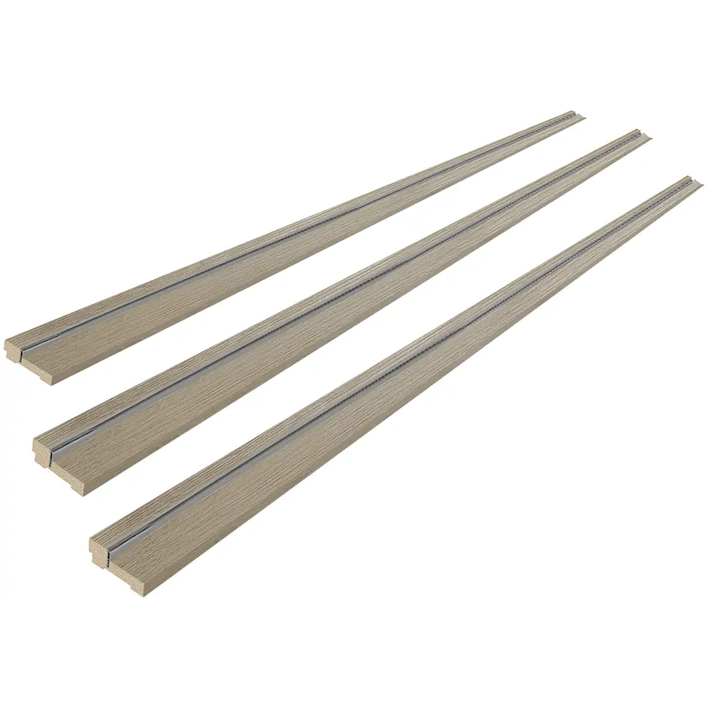 VERDA Дверная коробка Страйт для двустворчатых дверей, дуб шеннон 83577623 STLM-0041989 - Вид №2