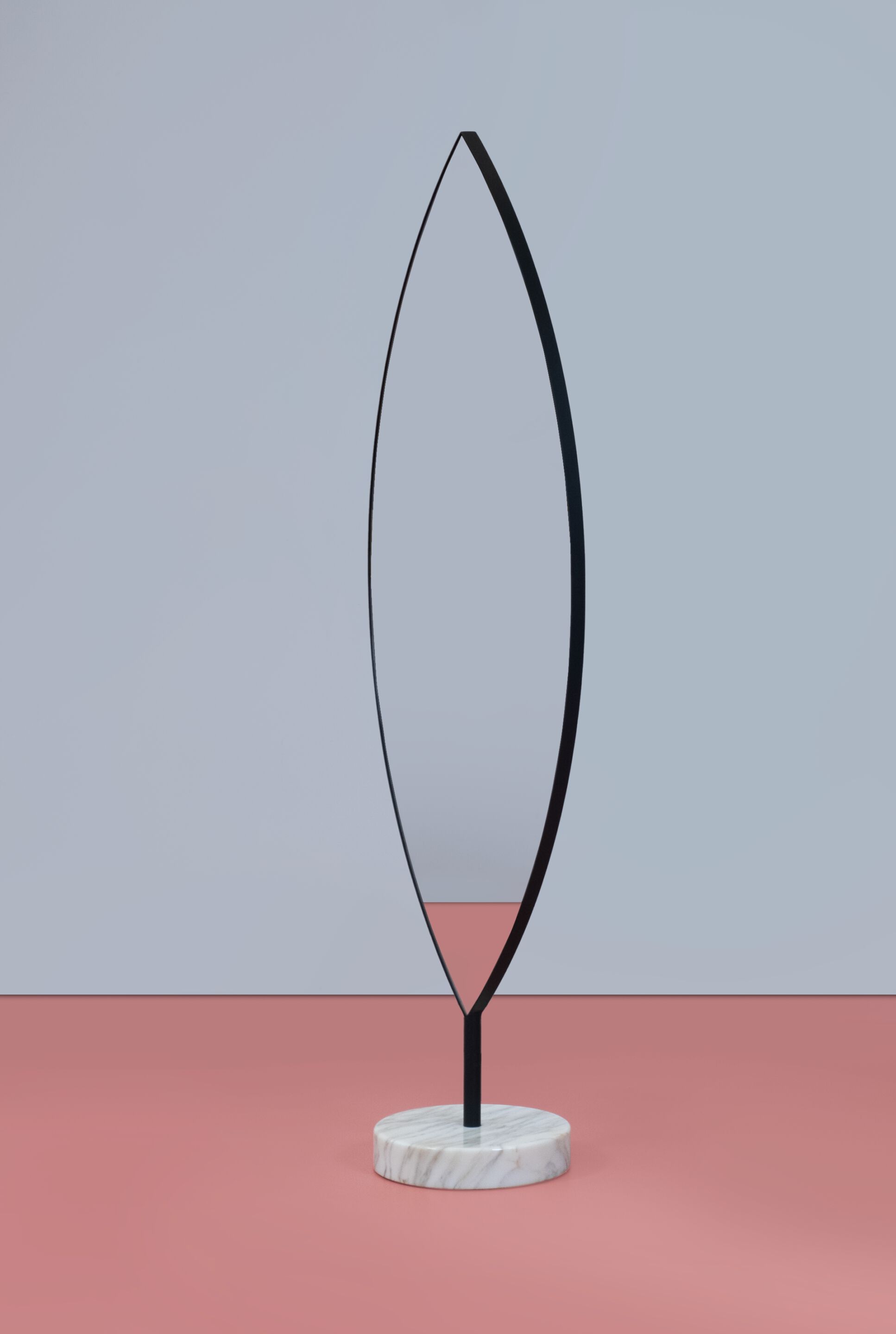 Напольное зеркало с металлической рамкой и мраморной основой Secolo AGLAIA ARCH-00056412 - Вид №3