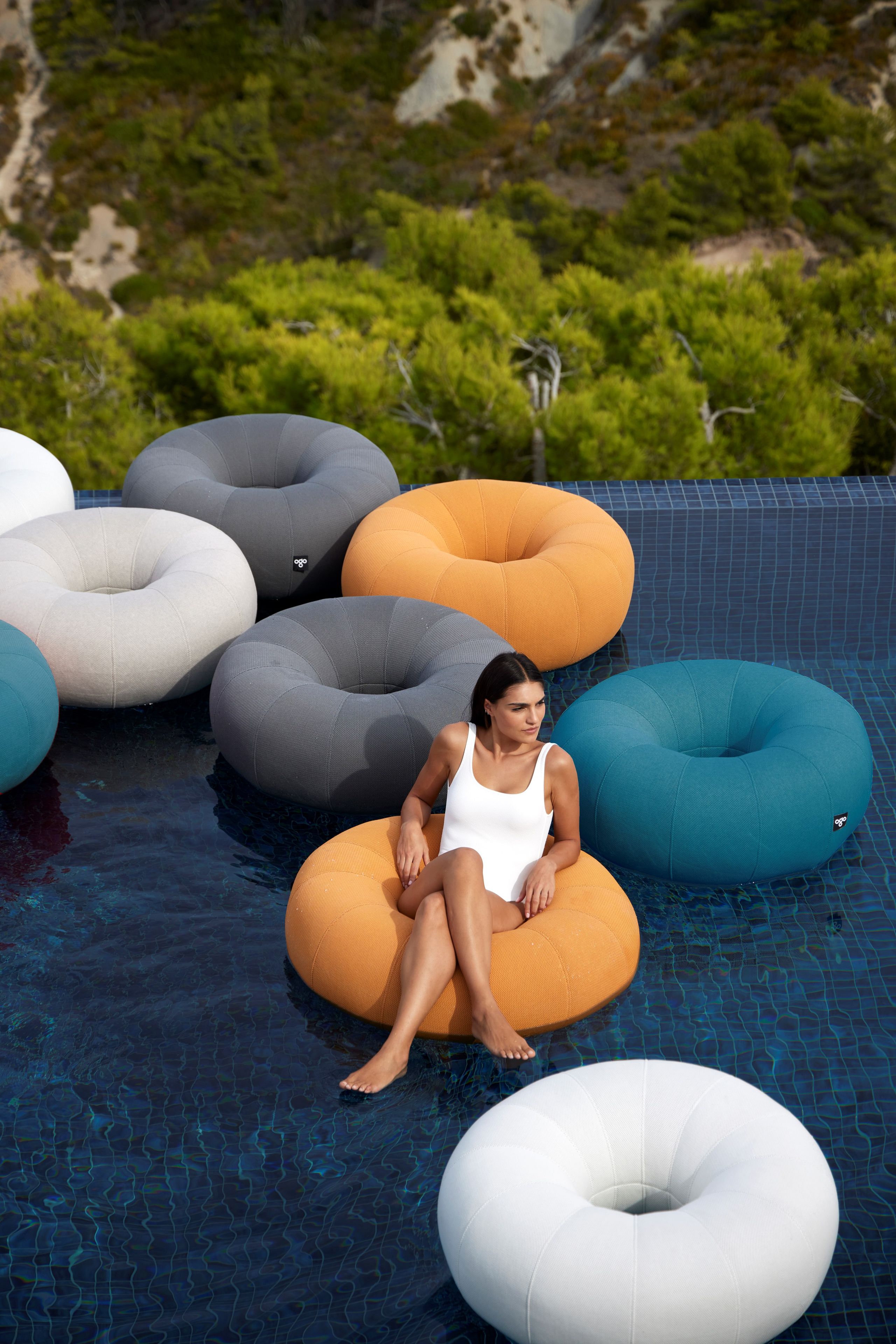 Круглый низкий садовый столик OGO Don Out ARCH-00095584 - Вид №14