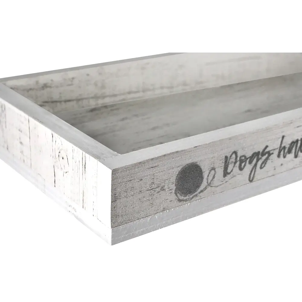 Поднос-мини прямоугольный 29.5x12 см Графио П5 дерево цвет белый Santreyd STLM-2039645 - Вид №1