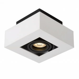 Потолочный светодиодный светильник Lucide Xirax 09119/05/31 LUCIDE XIRAX 083147 Белый;черный