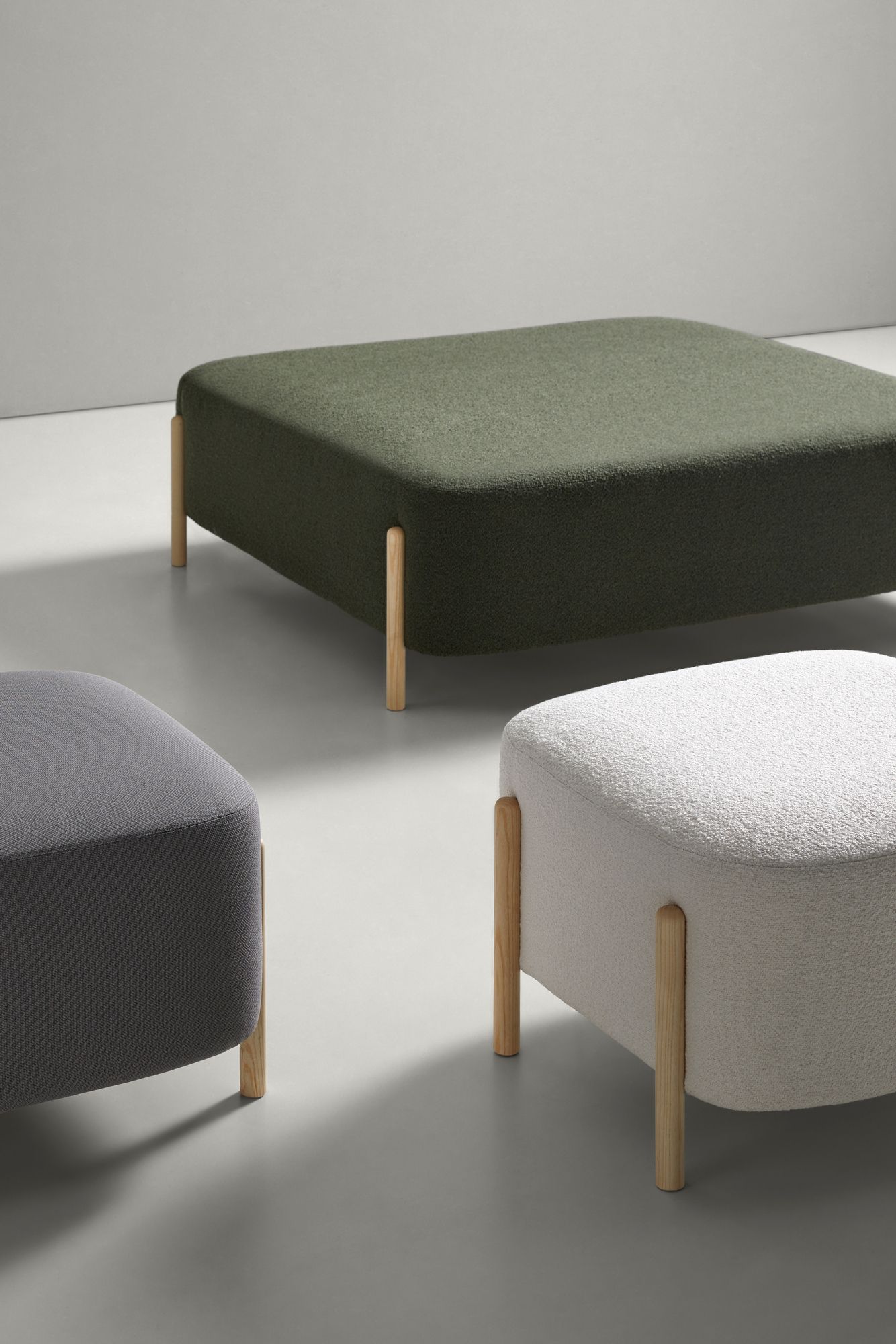 Квадратный пуф из ткани Blasco&Vila RC Wood ARCH-00113903 - Вид №10