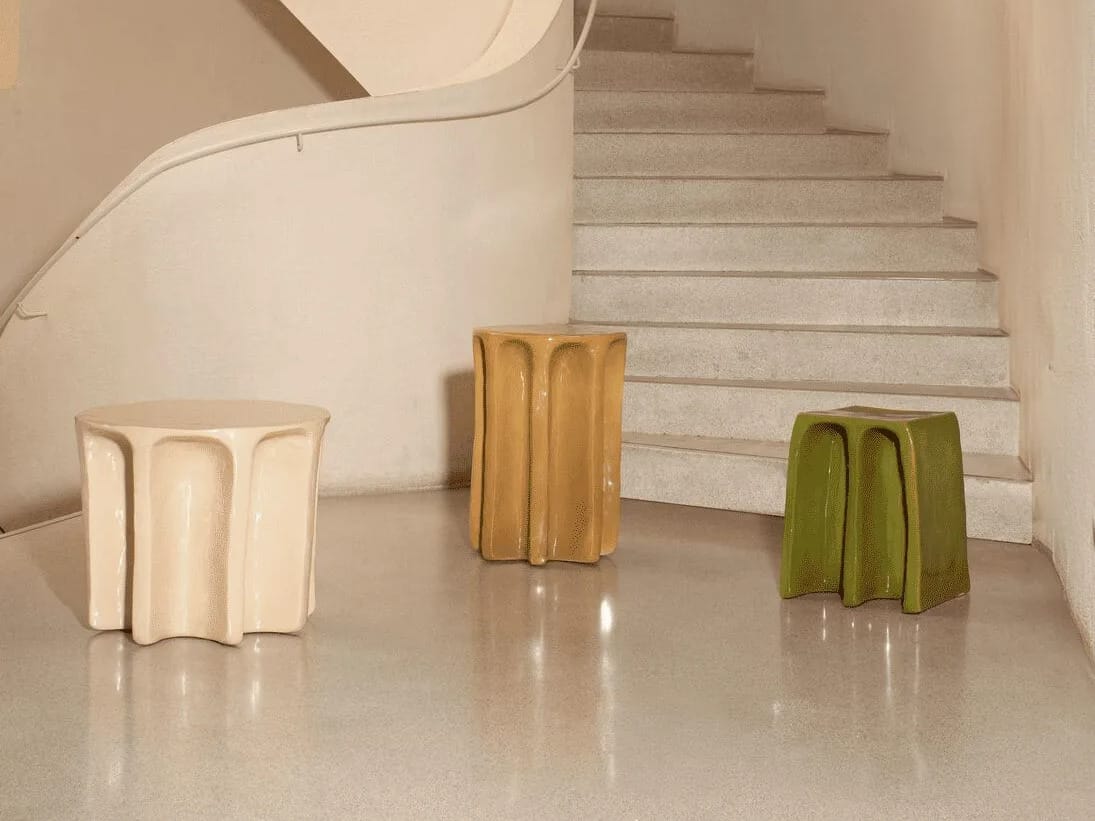 Круглый керамический журнальный столик pulpo Chouchou ARCH-00045925 - Вид №7