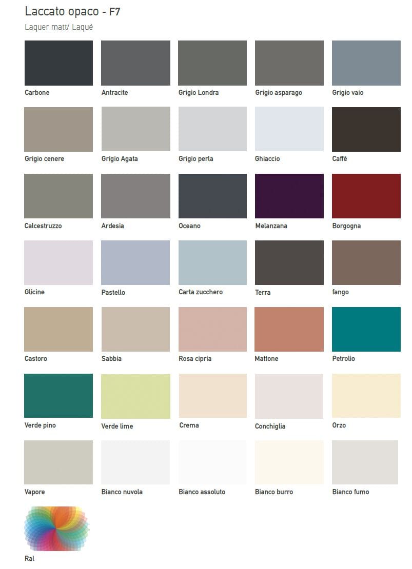 Лакированная кухня с островом и каменной столешницей Патагонии Floritelli Cucine FRAME ARCH-00034636 - Вид №12