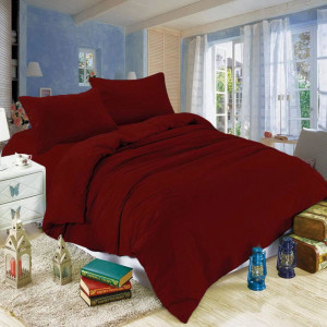 Комплект постельного белья Бургунди 21422, полутораспальный, поплин цвет разноцветный MERCURY HOME