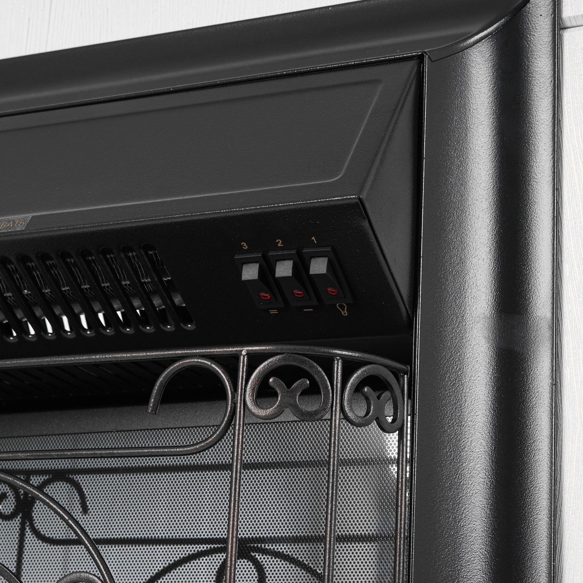 5342357 Каминокомплект RealFlame Stefania WT + Majestic Lux S BL STDN-0095105 - Вид №4