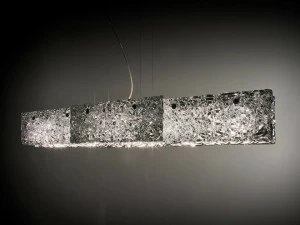ILFARI Подвесной светильник с прямым и отраженным светом из стекла Nightlife 11810/11811