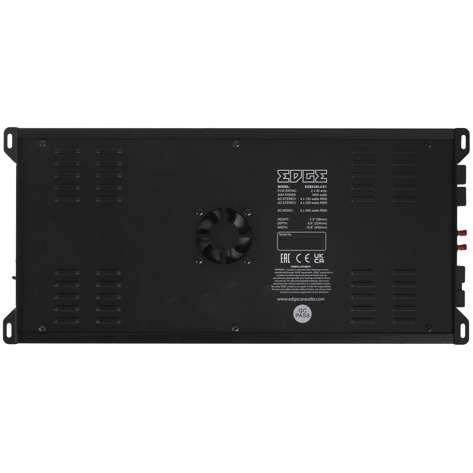 9141004 Усилитель EDGE EDBX200.4-E1 STDN-0009586 - Вид №3