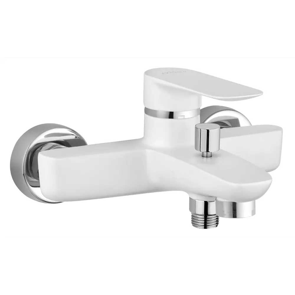 Смеситель для ванны Nove однорычажный цвет белый Paini STLM-2127963