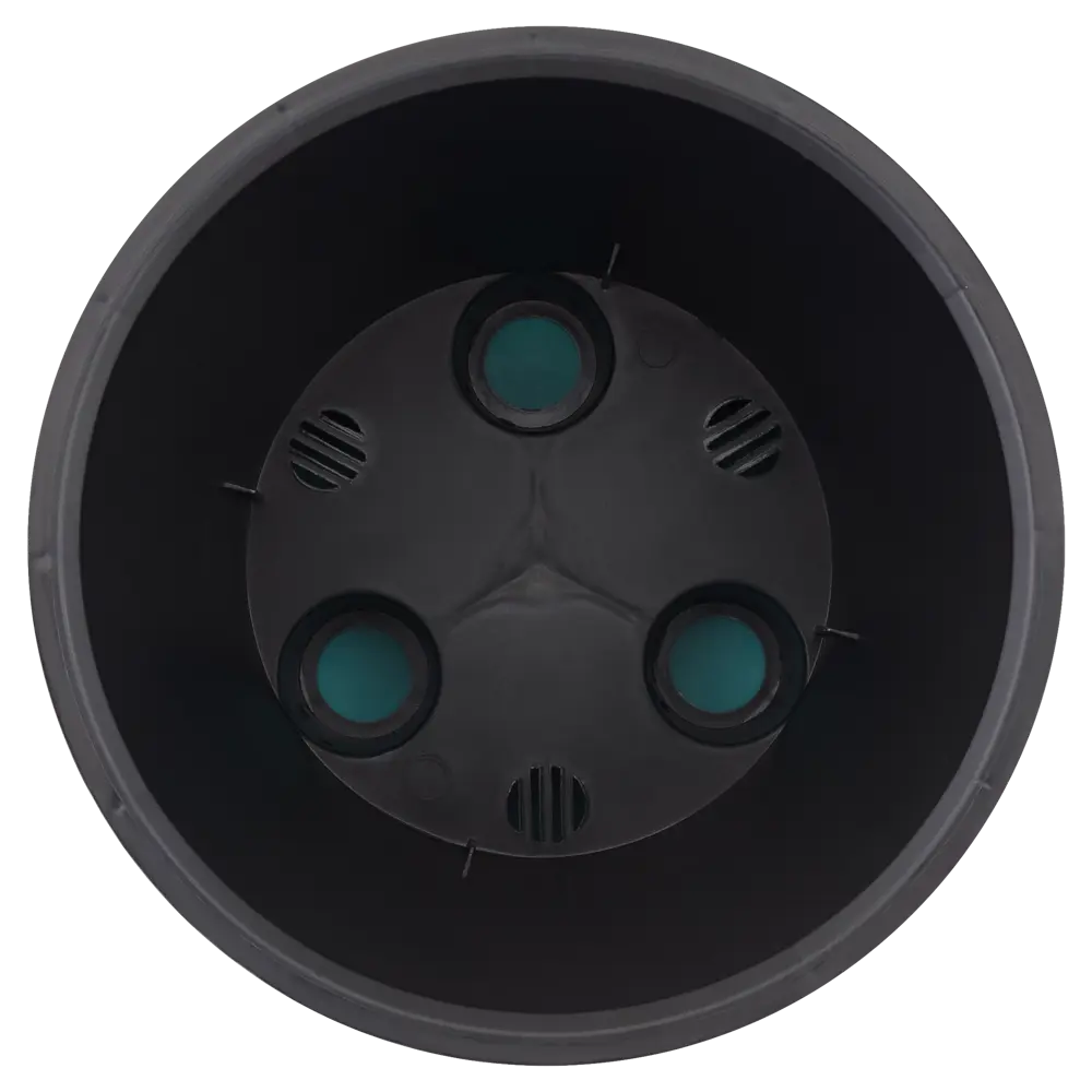 Горшок цветочный London ø12.5 h11.3 см v1 л пластик синий INGREEN STLM-2185443 - Вид №2